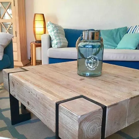 Strandnahe Mit Floss 아파트 *